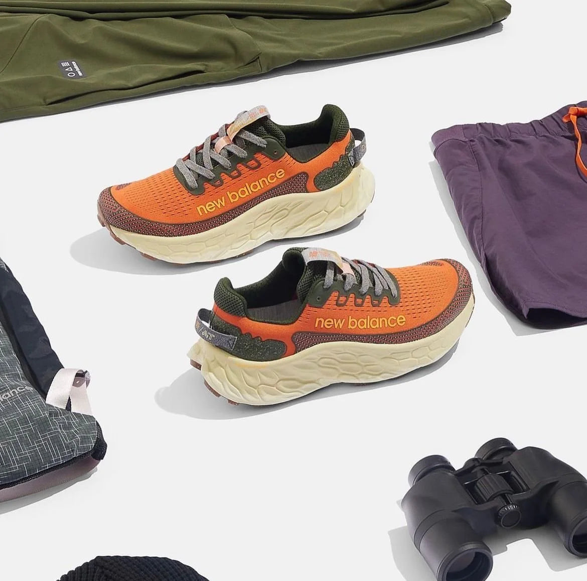 New Balan_ce Fresh Foam X “More Trail Orange Brown”(With OG Box Packing)