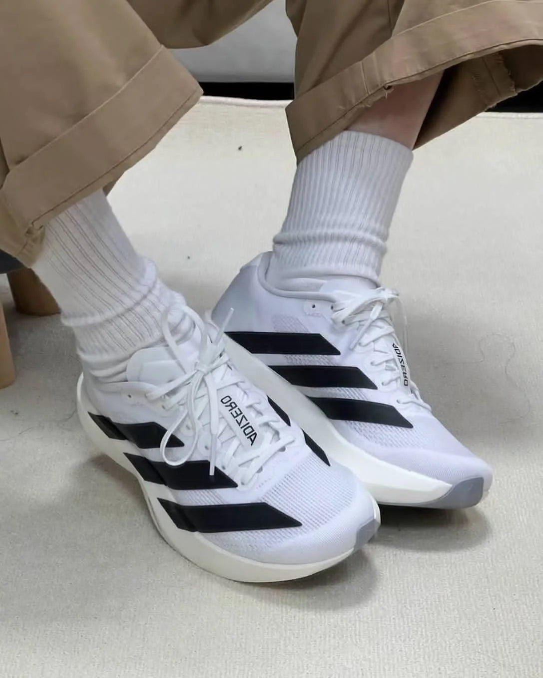 Addi_das Adizero Evo Sl core White black