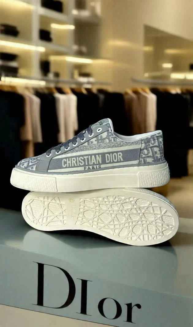 Di_or Can_vas Low Sneakers