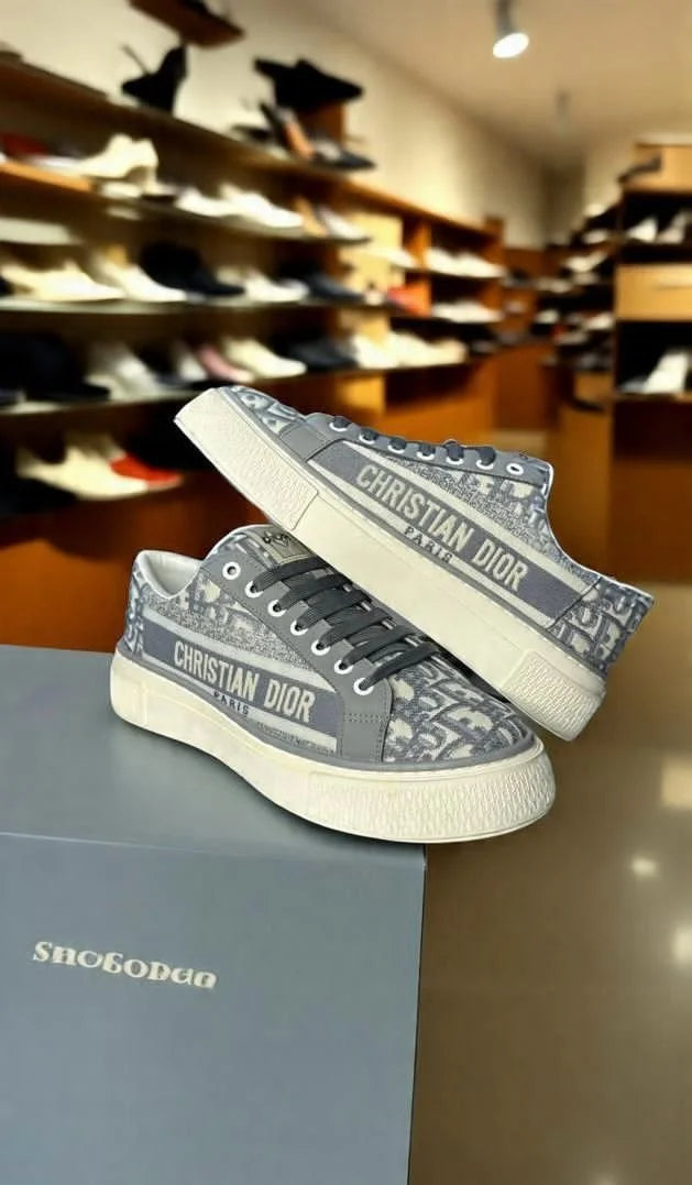 Di_or Can_vas Low Sneakers