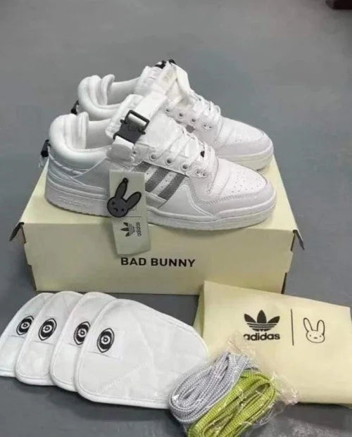 Adid_ass Forum Bad Bunny Full White