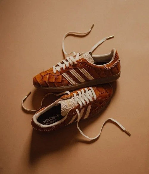 adid_ass samba x wales bonner Brown Croc