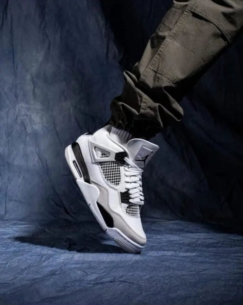 A_ir Jor_da_n Retro 4 Military Black For Mens Semi UA