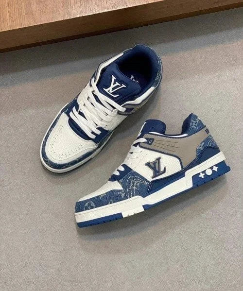 Loui_s Vuitt_on Trainer “Denim-Blue” (1st Time In India & With OG Box Packing)