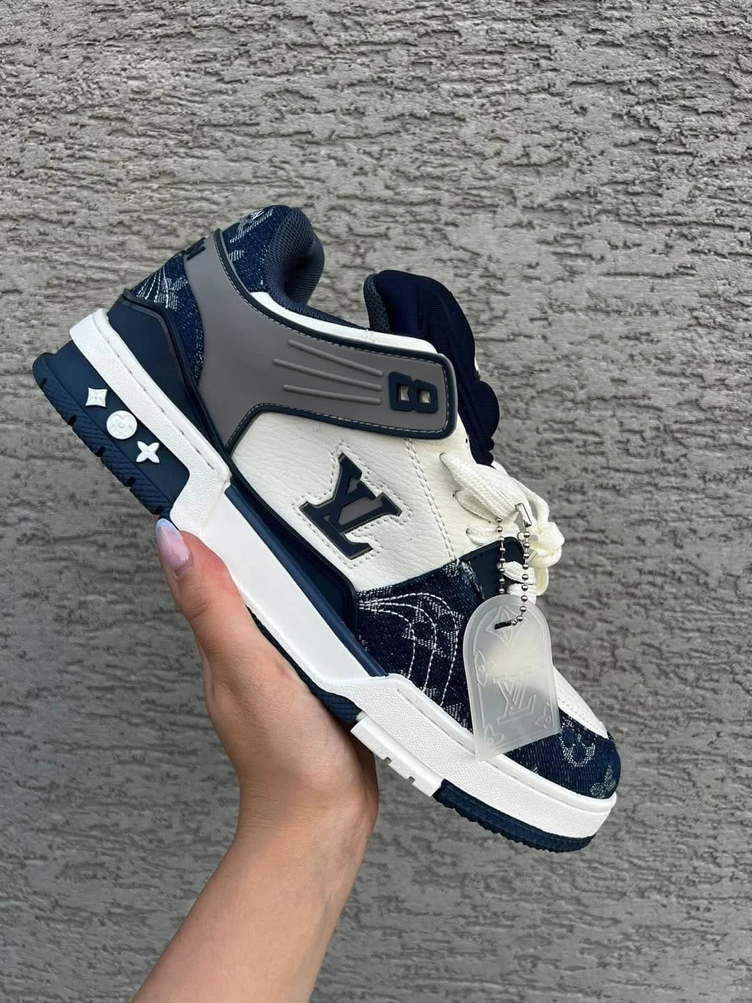 Loui_s Vuitt_on Trainer “Denim-Blue” (1st Time In India & With OG Box Packing)
