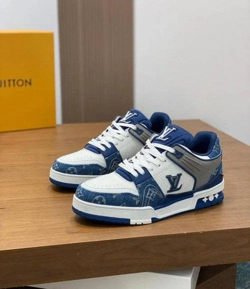 Loui_s Vuitt_on Trainer “Denim-Blue” (1st Time In India & With OG Box Packing)