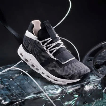 On Clou_d Running No_va “Black White”(1st Time In India & With OG Box Packing)