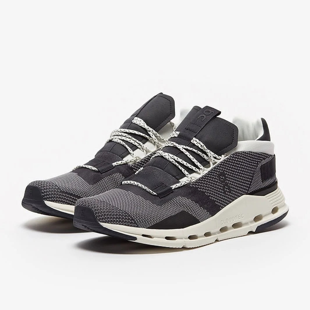 On Clou_d Running No_va “Black White”(1st Time In India & With OG Box Packing)