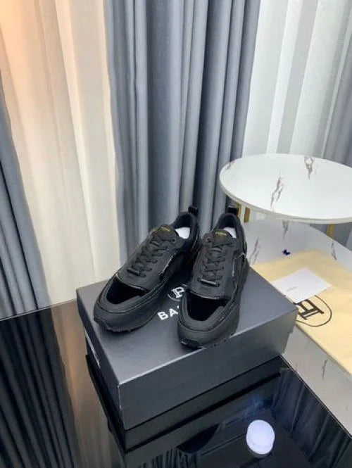 BALMAI_NN RA_CER LOW TOP BLACK SNE_AKER PREMIUM