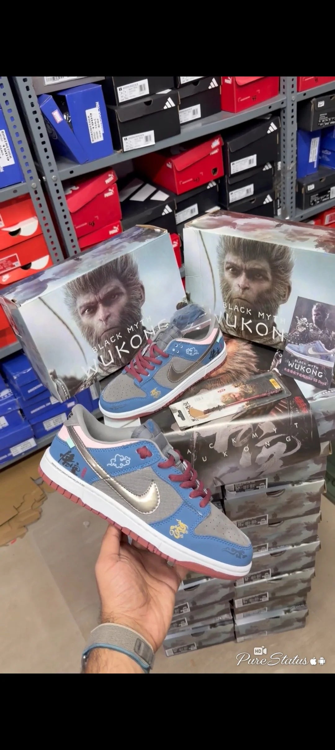 N_ike SB Dunk Low Black Myth Wukong