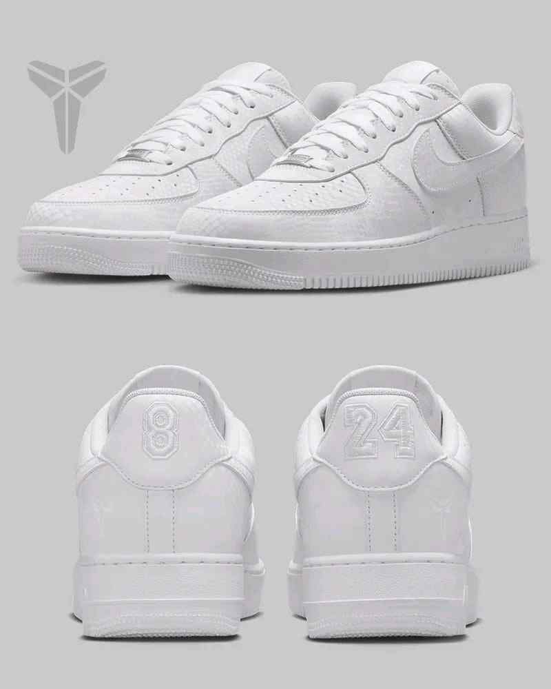 Nik___ee Airforce Kobe bryant 1 Low tripple white 590