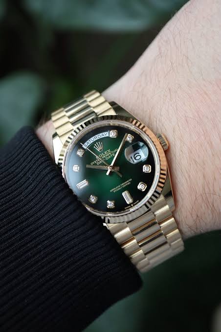 Rx day date gold