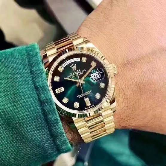 Rx day date gold