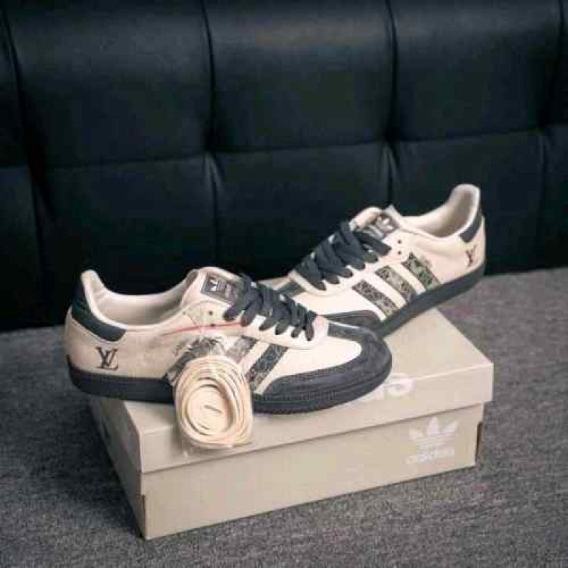 Adida__ss Samba X Louiis Vuitton Dark Grey 1118