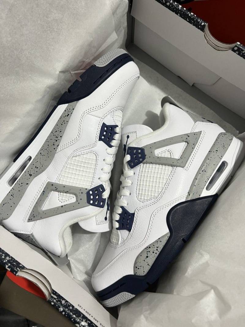 NIK__EE AIR JORDAN 4 MIDNIGHT NAVY