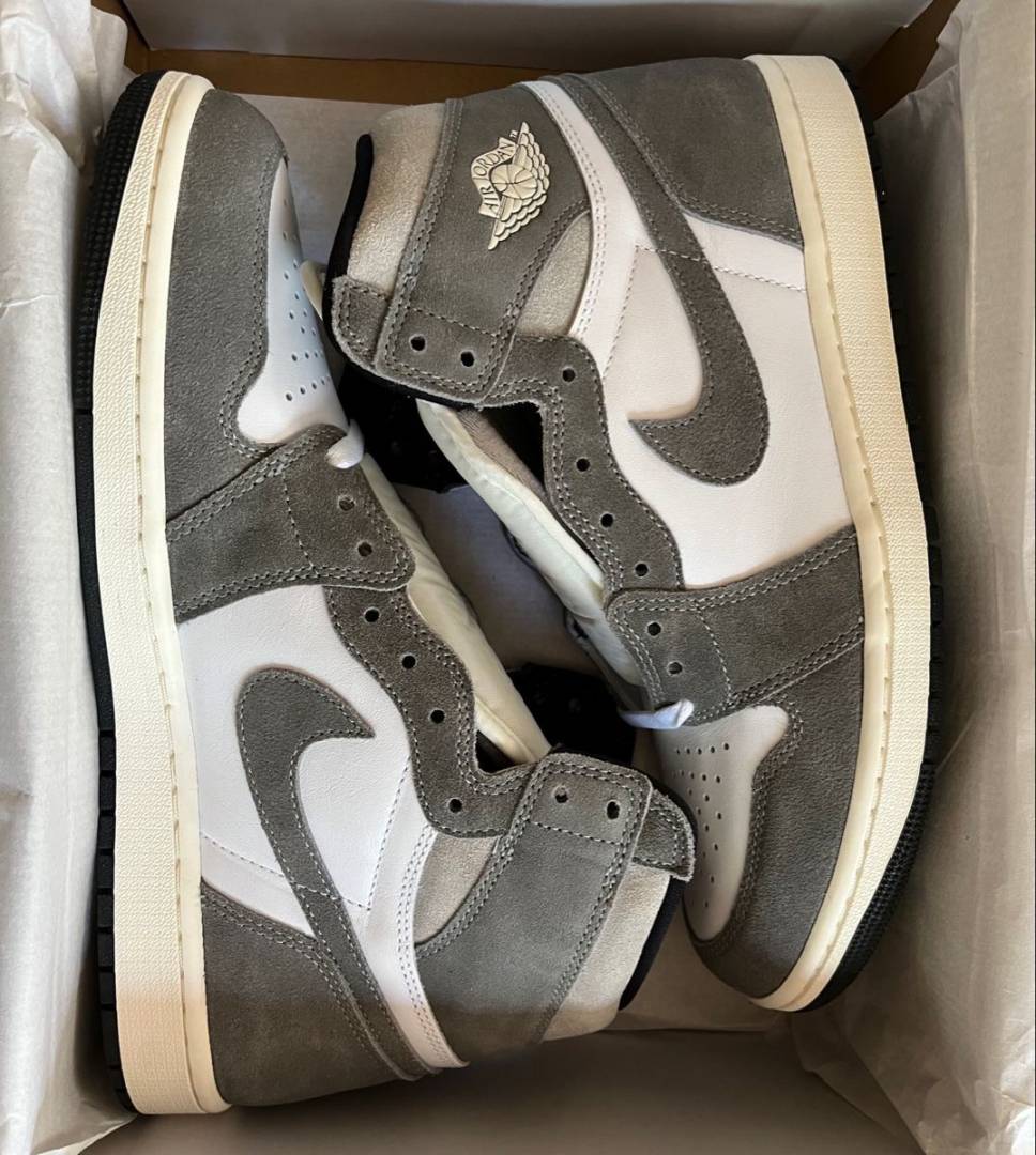 NIK__EE AIR JORDAN 1 HIGH WASHED BLACK SEMI UA