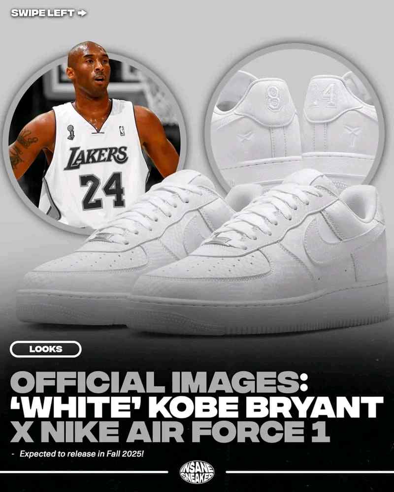 Nik___ee Airforce Kobe bryant 1 Low tripple white 590