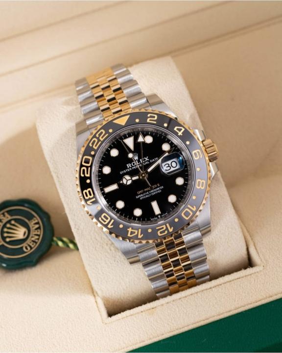 Rx Gmt master 2 gold silver