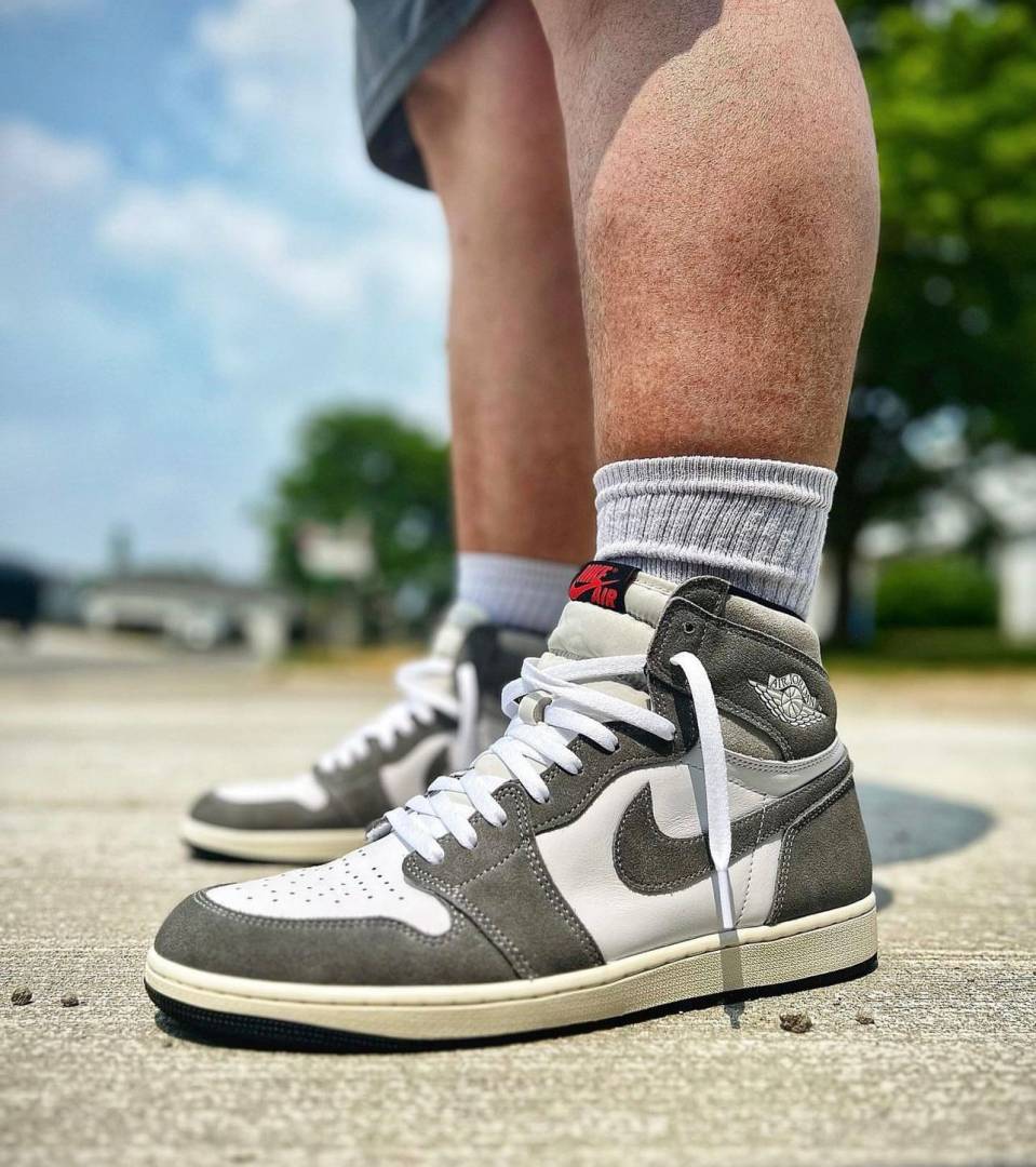 NIK__EE AIR JORDAN 1 HIGH WASHED BLACK SEMI UA