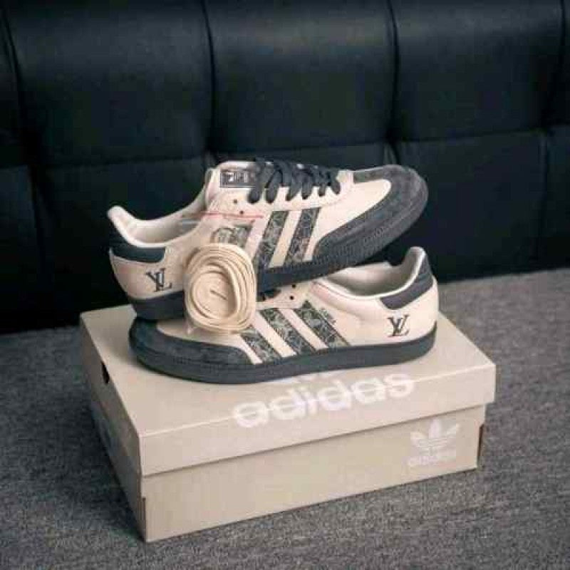 Adida__ss Samba X Louiis Vuitton Dark Grey 1118