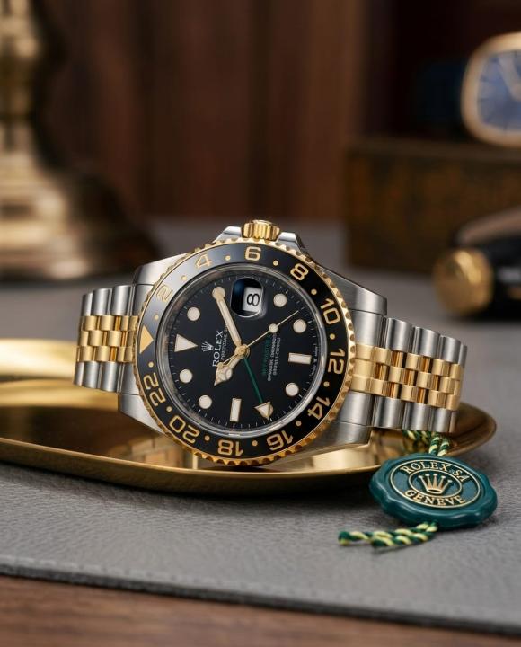 Rx Gmt master 2 gold silver