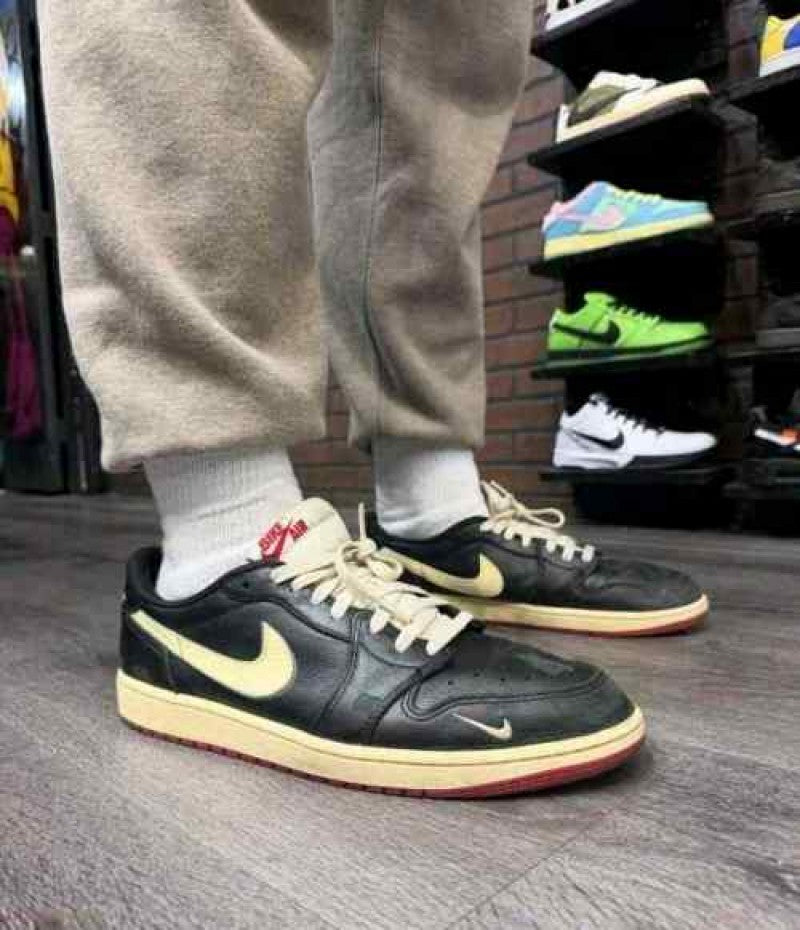 Nik__ee air jordan 1 low bike x nigel sylvester better with time semi ua